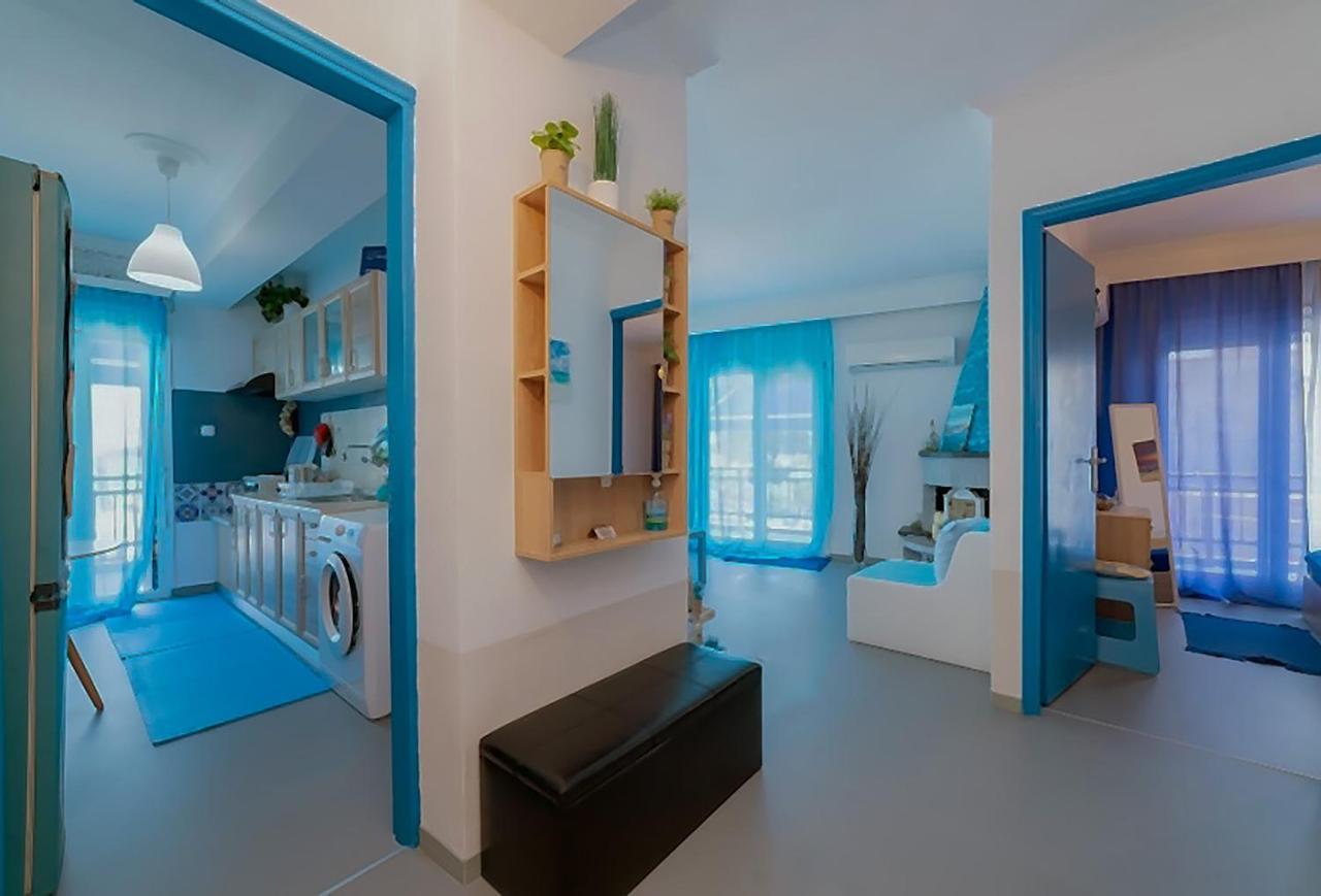 شقة Upper Deck Apt. Néa Péramos المظهر الخارجي الصورة