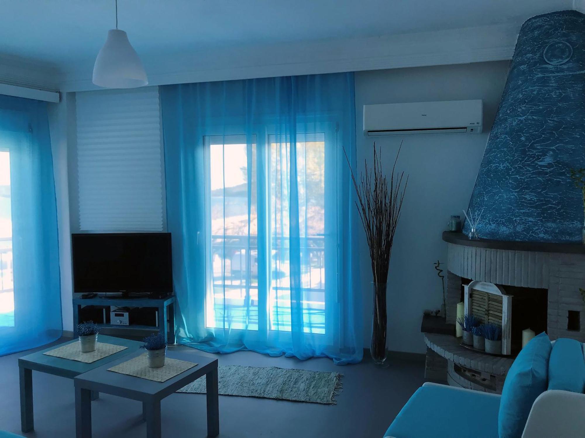 شقة Upper Deck Apt. Néa Péramos المظهر الخارجي الصورة