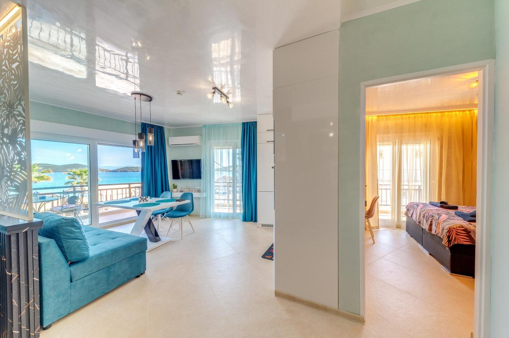شقة Upper Deck Apt. Néa Péramos المظهر الخارجي الصورة